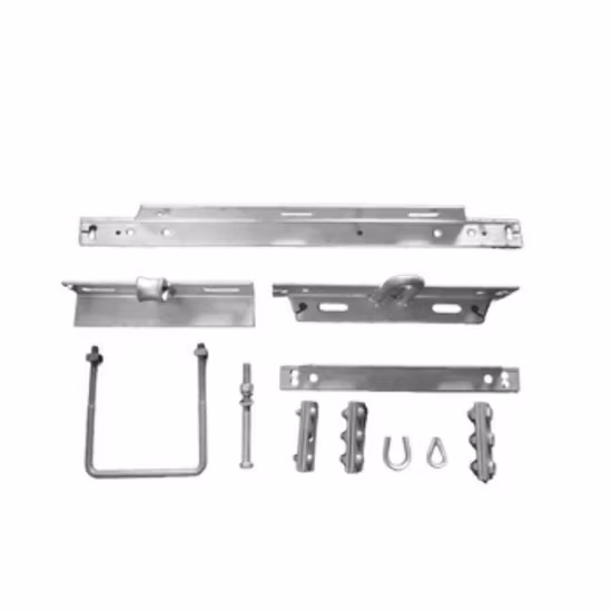 C Channel Steel Support Arm for Karean Market Galvanized Steel Seismic Support and Hanger Tdf Ventilation Air Condition Duct for HVAC System