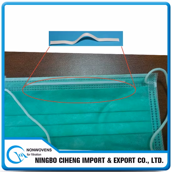 Wire Respirator Accessories Plastic Disposable Medical Face Mask Nose Clip