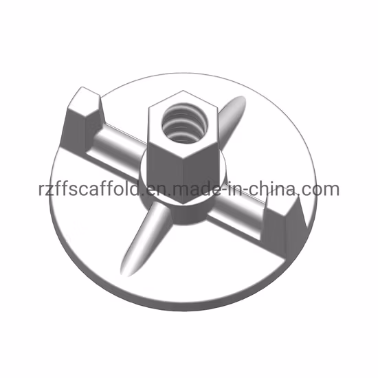 Accesorios de encofrado Tuerca de mariposa Tuerca de anclaje Tuerca de brida